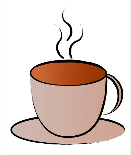 Kahve Simgesi — Stok fotoğraf