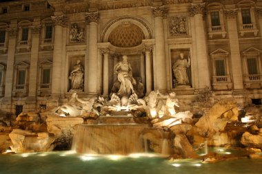 Di Trevi Fountain clipart