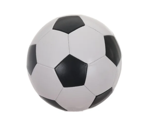 Ballon de football en cuir — Photo