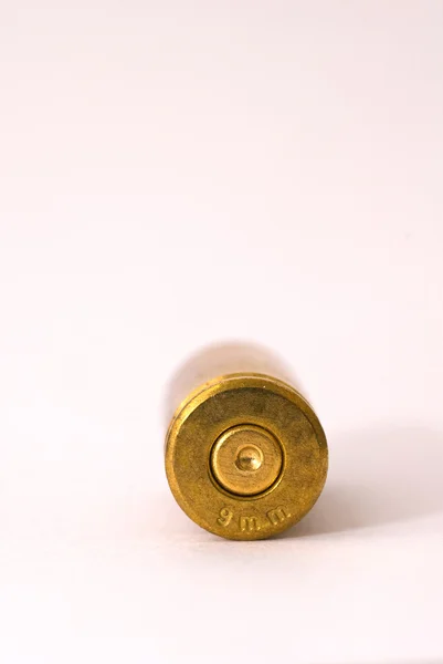 9mm shel casing — Stock Photo, Image