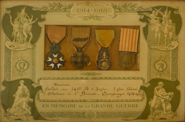 French ww 1 medals