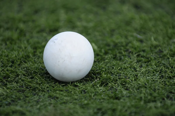 Λακρός μπάλα στο χόρτο — Φωτογραφία Αρχείου