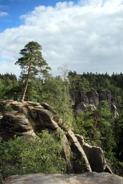 Rockies w Czeskim Raju — Zdjęcie stockowe