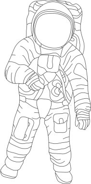 Spaceman clipart