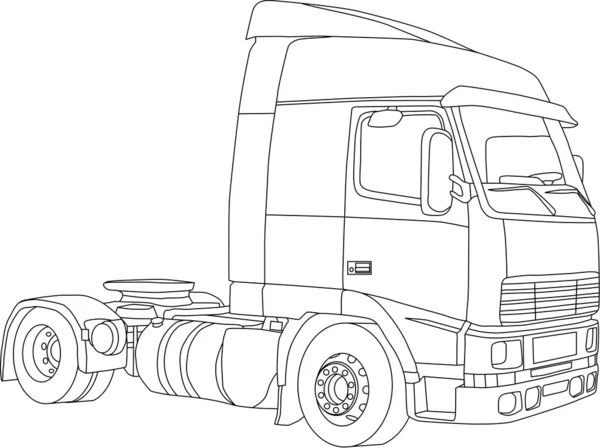 Samochód ciężarowy — Wektor stockowy