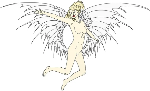 Andělské ženy — Stockový vektor