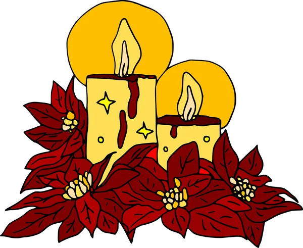 Різдвяних квітка — стоковий вектор