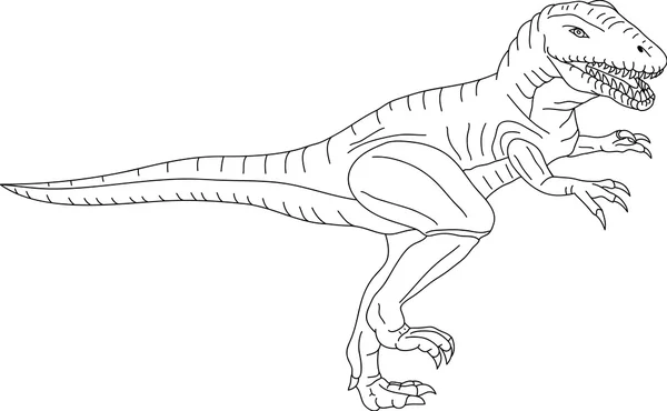 T-Rex — Stockvektor