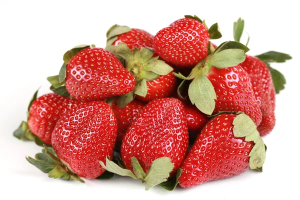 Delicious pile of strawberries — Stock Photo, Image