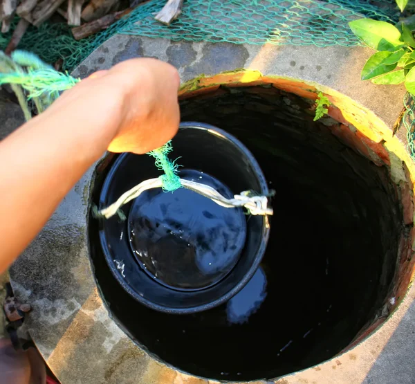 Água Poço — Fotografia de Stock