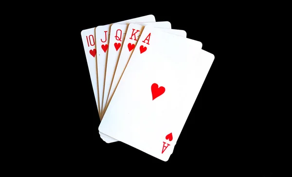 카드 놀이 스톡 사진