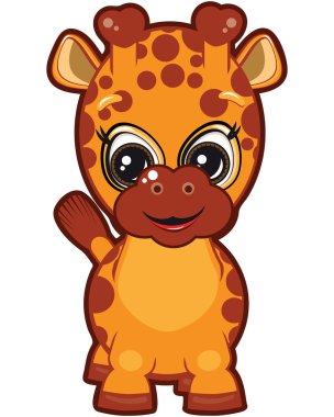 Little Giraffe clipart