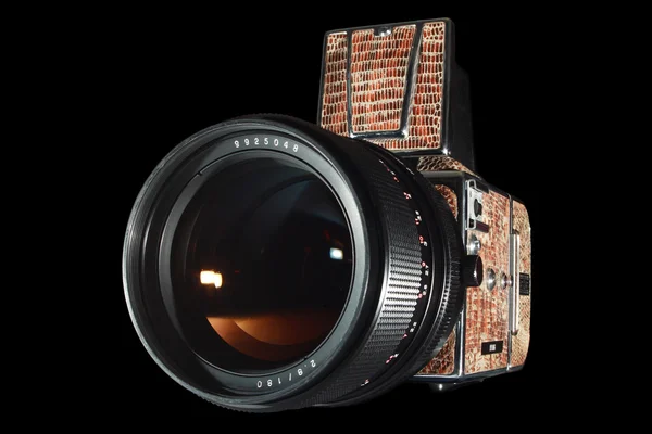 Mellanformat fotokamera. — Stockfoto