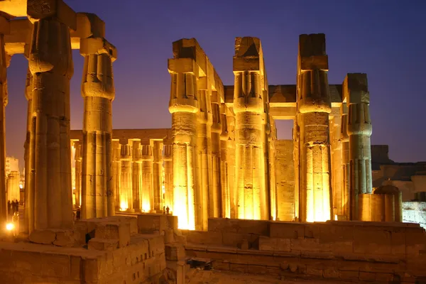 Egyiptom luxori templom — Stock Fotó