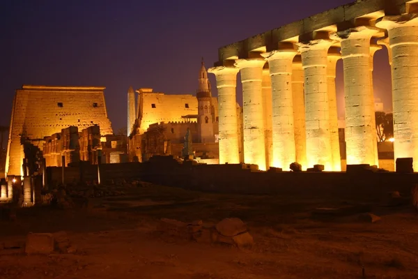 Mısır Luksor Tapınağı — Stok fotoğraf