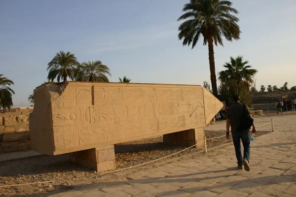 Egipt luxor świątyni karnak — Zdjęcie stockowe