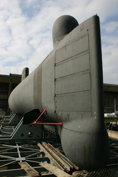 Frankrike Bretagne lorient ubåt base Stockfoto