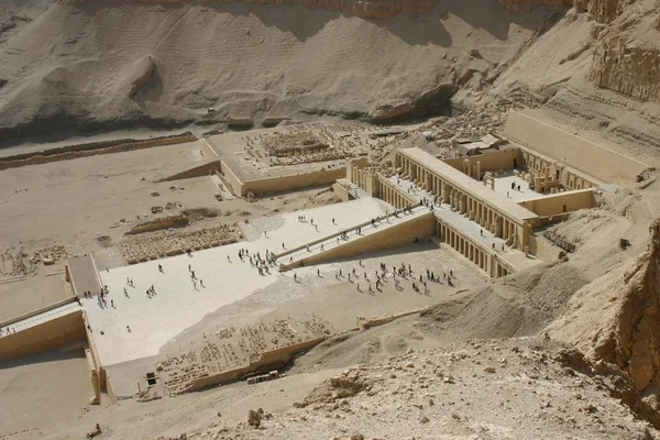 Egito Luxor hatschepsut Templo — Fotografia de Stock