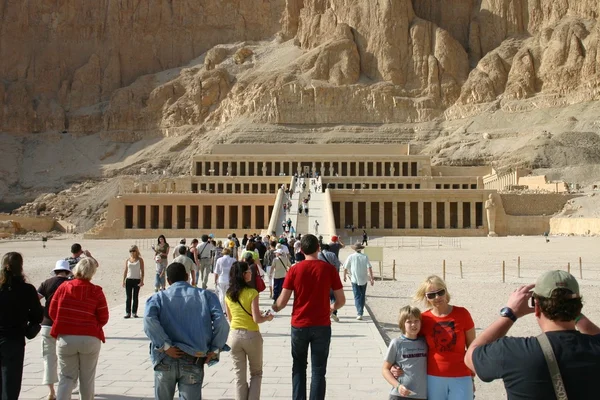 Mısır Luksor hatschepsut Tapınağı — Stok fotoğraf