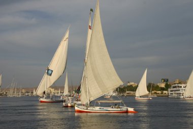 Egypte-luxor nile felucca