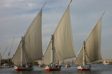 Egypte-luxor nile felucca