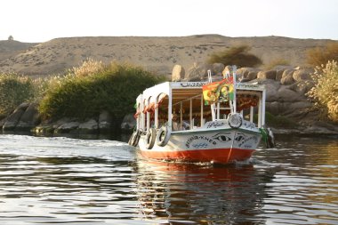 Mısır Luksor Nil felucca