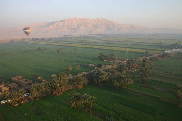 stock image Egypt Luxor ballon ride over the nile