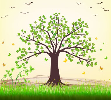 Tree vector clipart