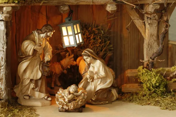 Cena da Natividade — Fotografia de Stock