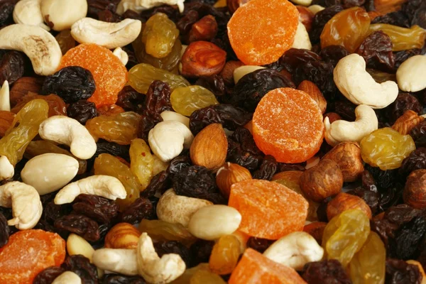 stock image Dried fruit and nuts