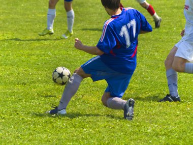 Futbolcu iş başında