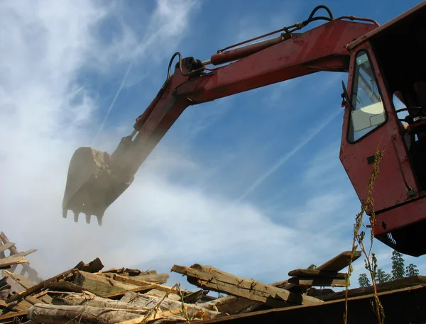 A working dredge. — Stock Photo, Image