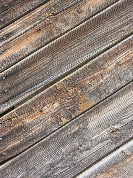 Wall of old wooden house. — Stock Photo, Image
