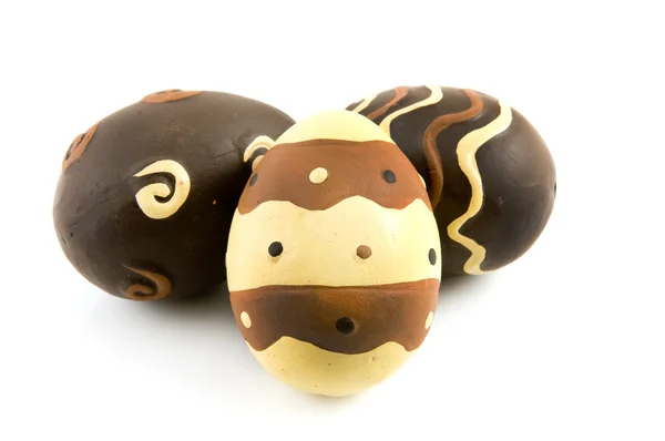 Tres huevos de Pascua Imagen De Stock