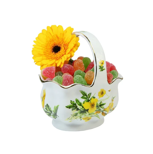The vase with candies — Stock Photo, Image