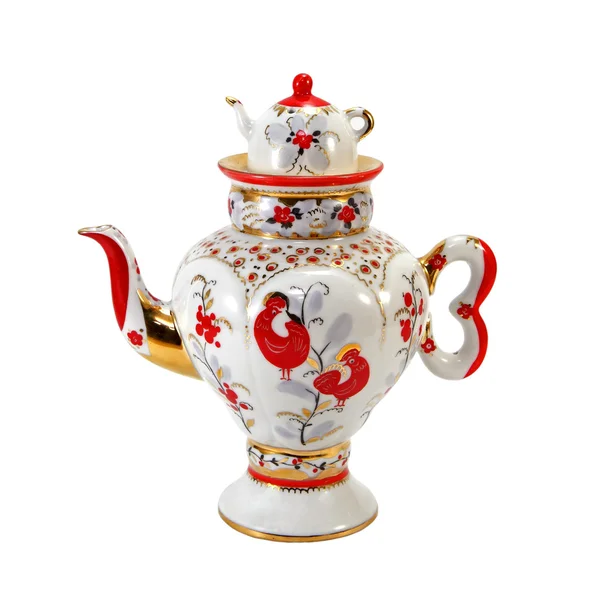 Porcelain teapot — Stock Photo, Image