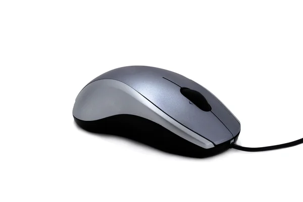 Small computer mouse isolated over white — Stock Photo, Image