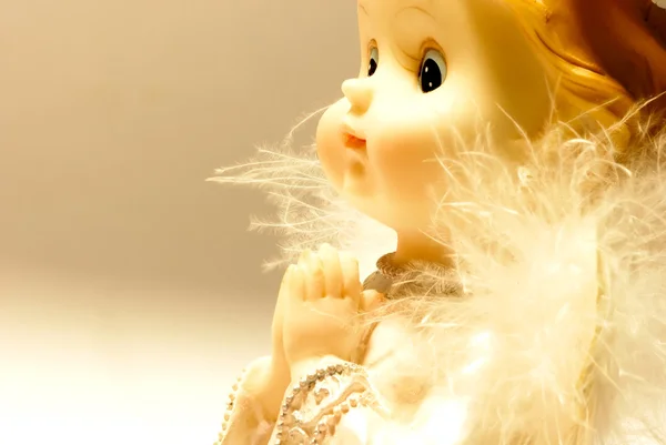 stock image Figure of praying angel