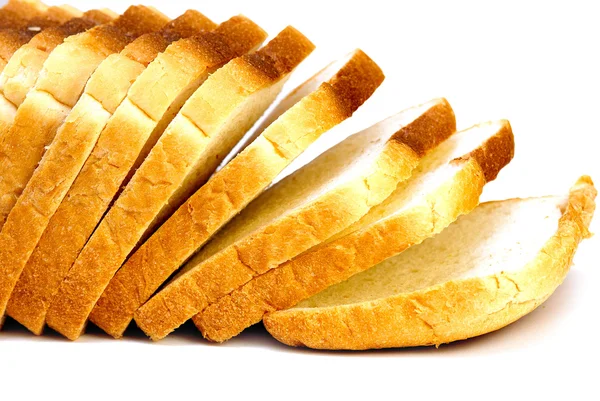 Loafs of bread isolated — Stock Photo, Image