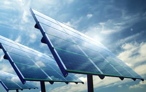 Fotovoltaica — Fotografia de Stock
