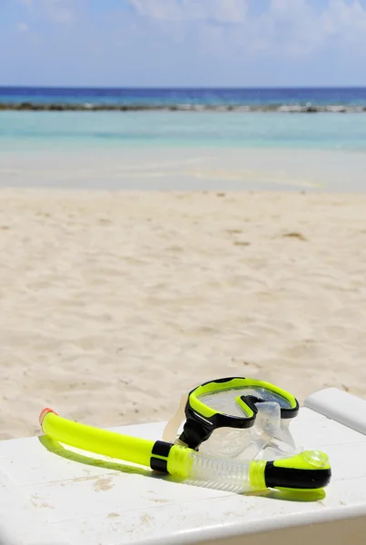 stock image Mask and snorkeling