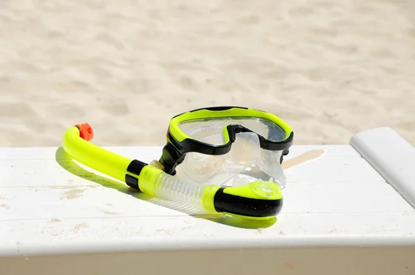 Mask and snorkeling — Stock Photo, Image