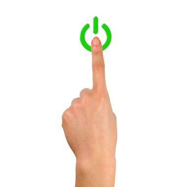 Power button clipart