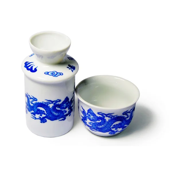 stock image Chinese cups