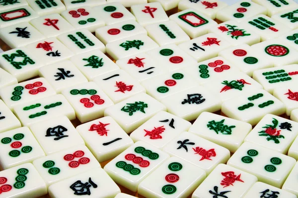 Gra mahjong — Zdjęcie stockowe
