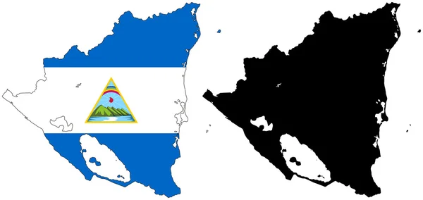 Nikaragua — Stok Vektör