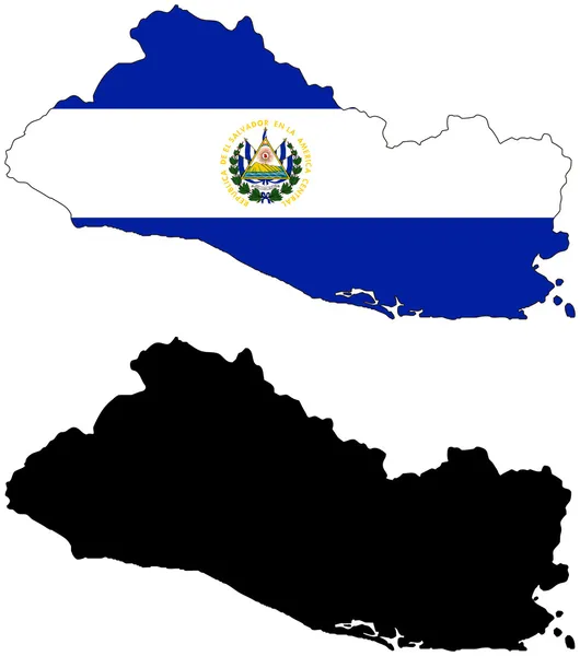 El Salvador — Stockový vektor
