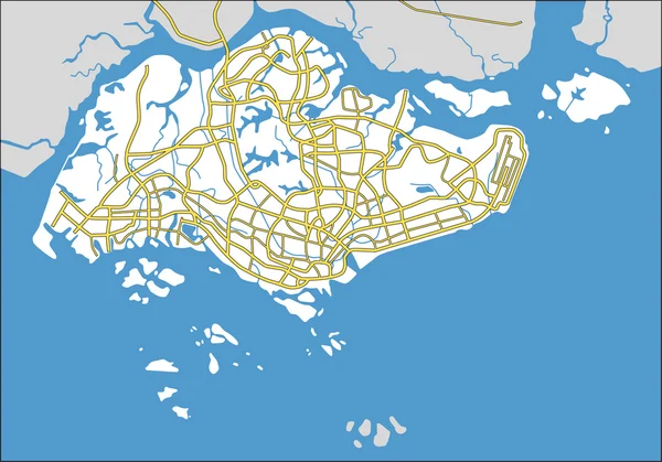 Сингапур — стоковый вектор
