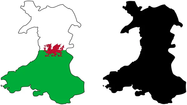 Wales. — Stock Vector