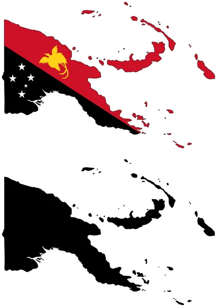 Παπούα Νέα guine — Διανυσματικό Αρχείο